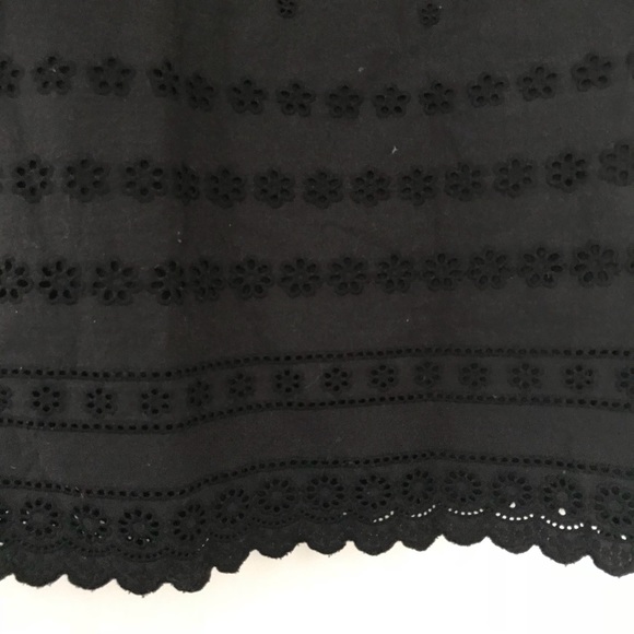 Madewell eyelet black dress XS - Picture 7 of 7